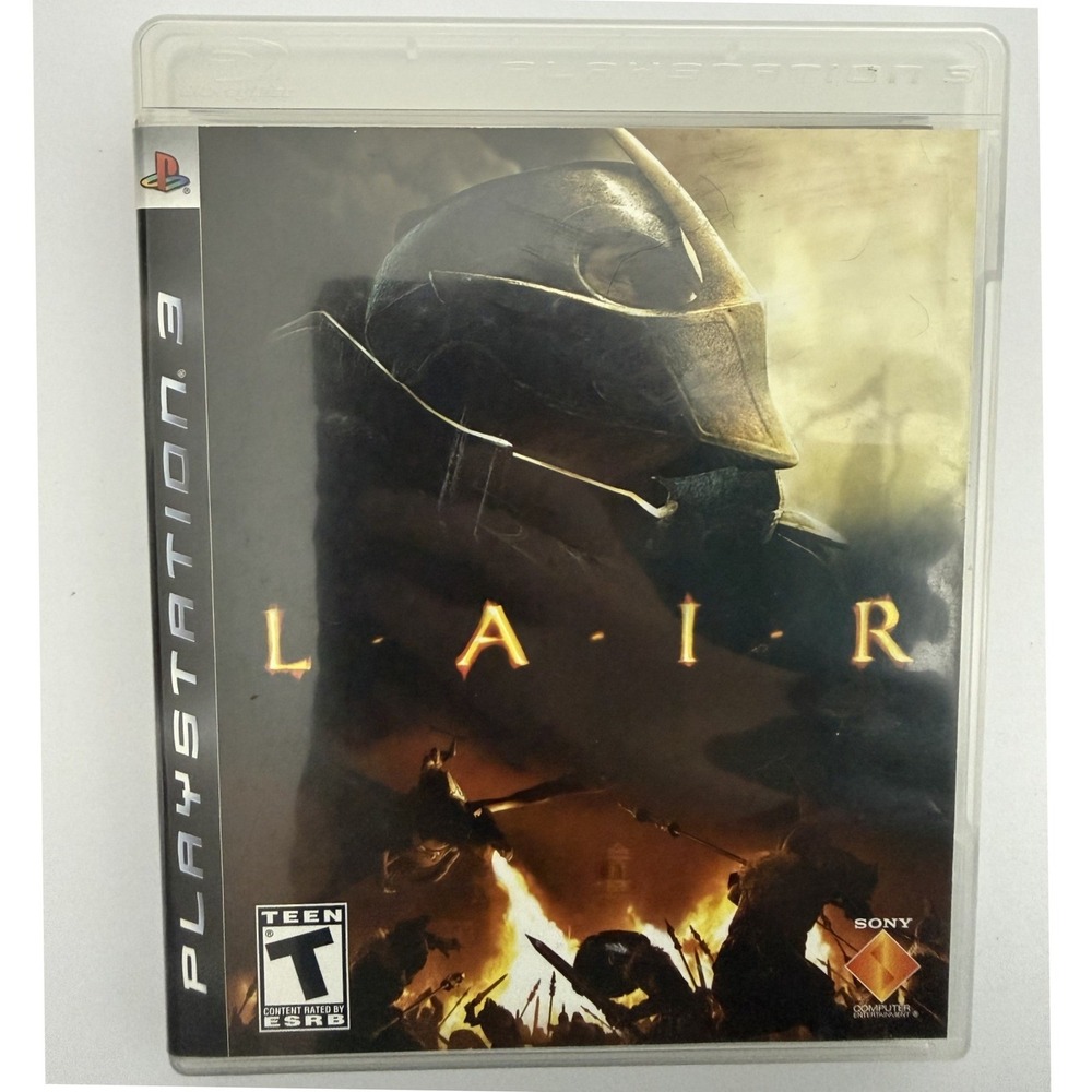 Lair‎ - Sony PlayStation 3, 2007 - Complete CIB W/ Manual - Tested and Working